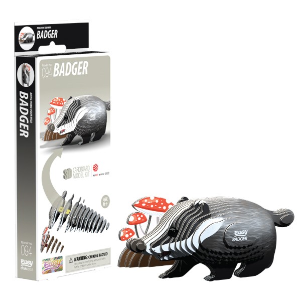 EUGY Badger 3D Puzzle - Toymaster - Fagan Toys