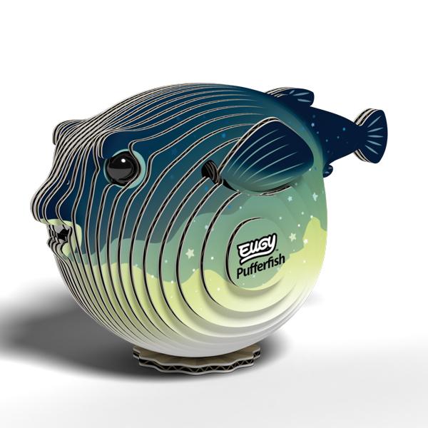 EUGY Pufferfish 3D Model Kit -  - Fagan Toys