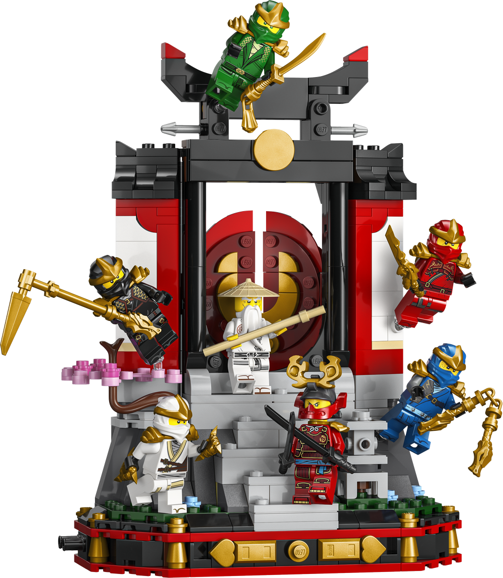 LEGO NINJAGO Ninja Character Display 15th Anniversary 71866