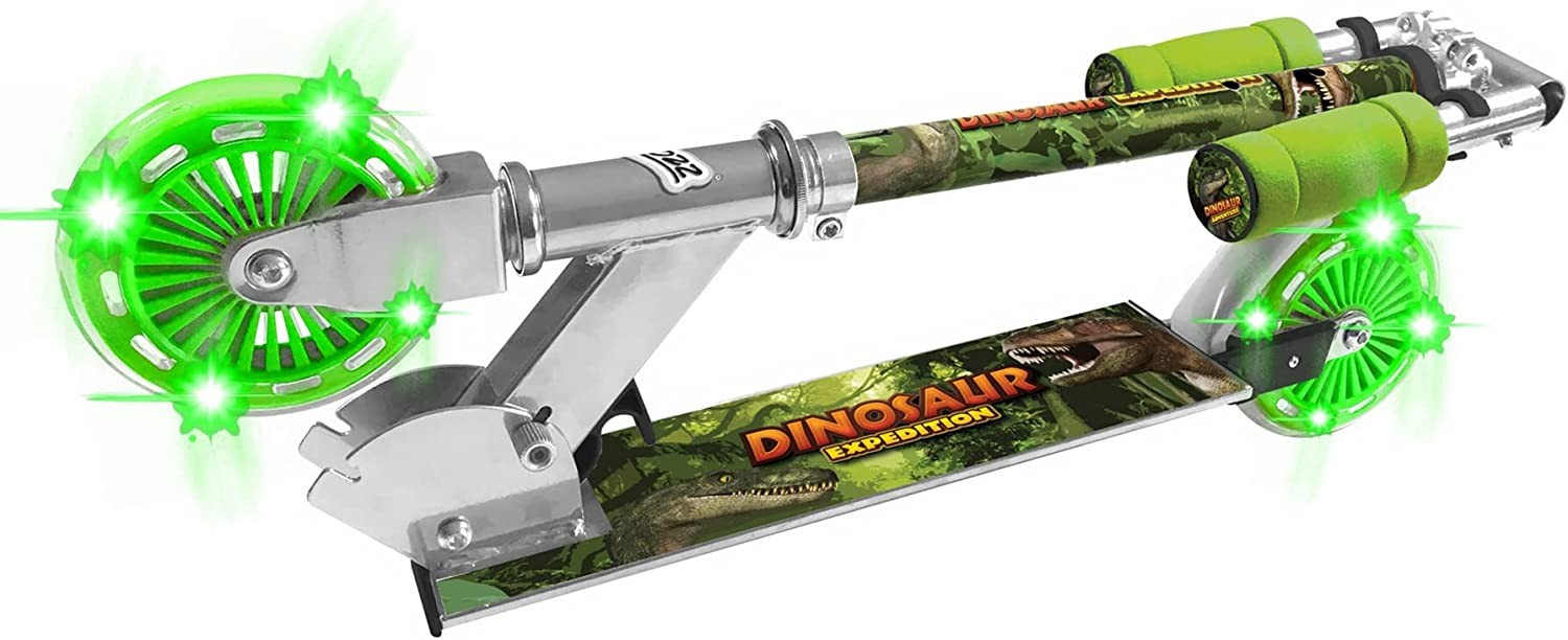 Dinosaur Scooter with Light Up Wheels Dinosaur Scooter with Light Up Wheels