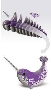 EUGY Narwhal 3D Puzzle - Toymaster - Fagan Toys