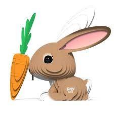 EUGY Rabbit 3D Puzzle - Toymaster - Fagan Toys