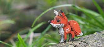 EUGY Red Fox 3D Puzzle - Toymaster - Fagan Toys