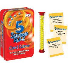 5 Second Rule Mini - Playmonster - Fagan Toys