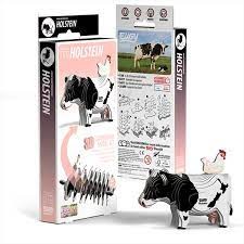 EUGY Holstein Fresian Cow 3D Puzzle - Toymaster - Fagan Toys