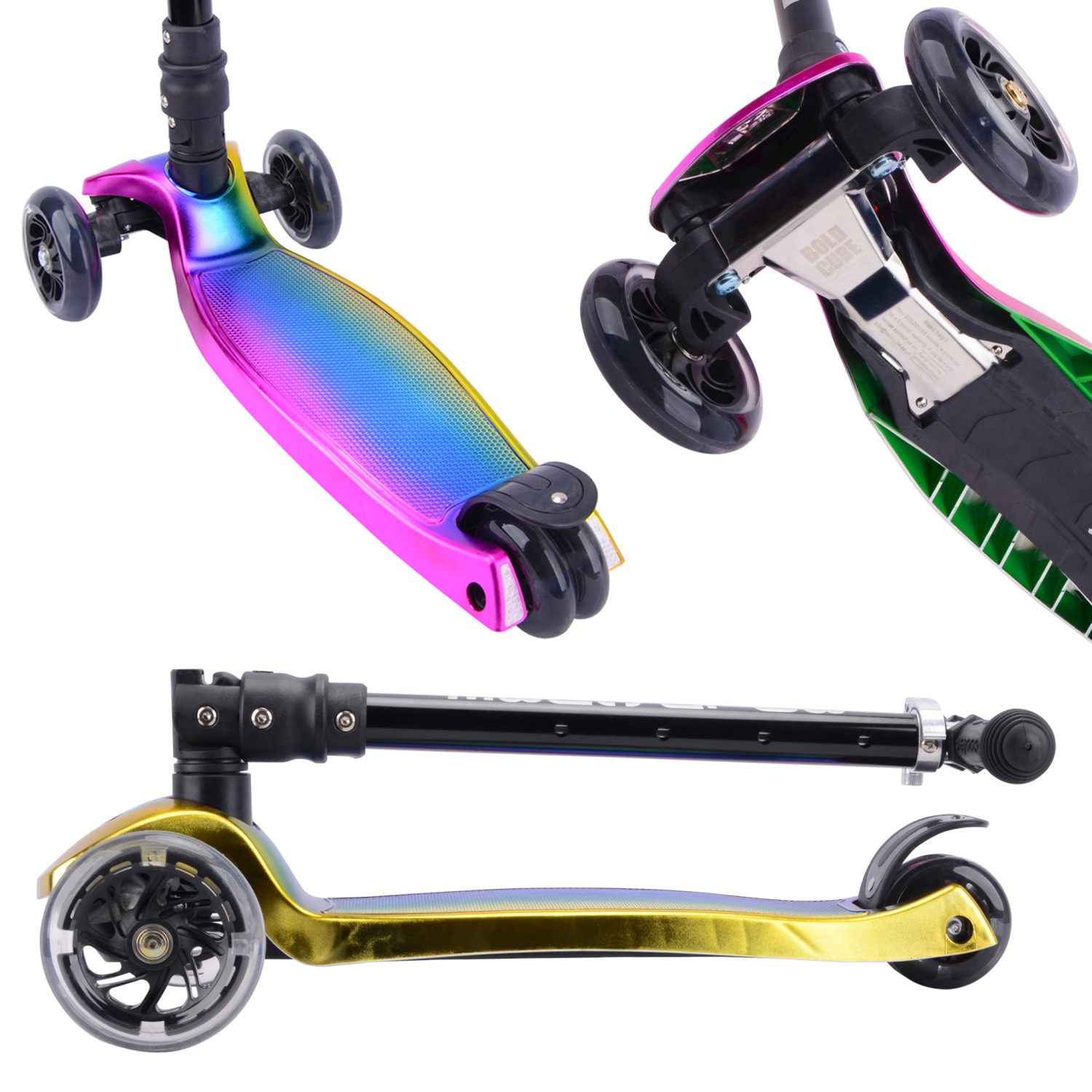 Dark Night - Big 3 Wheel Scooter - Toymaster - Fagan Toys