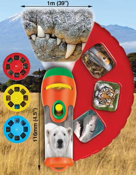 Brainstorm Most Deadly Creatures Torch & Projector -  - Fagan Toys