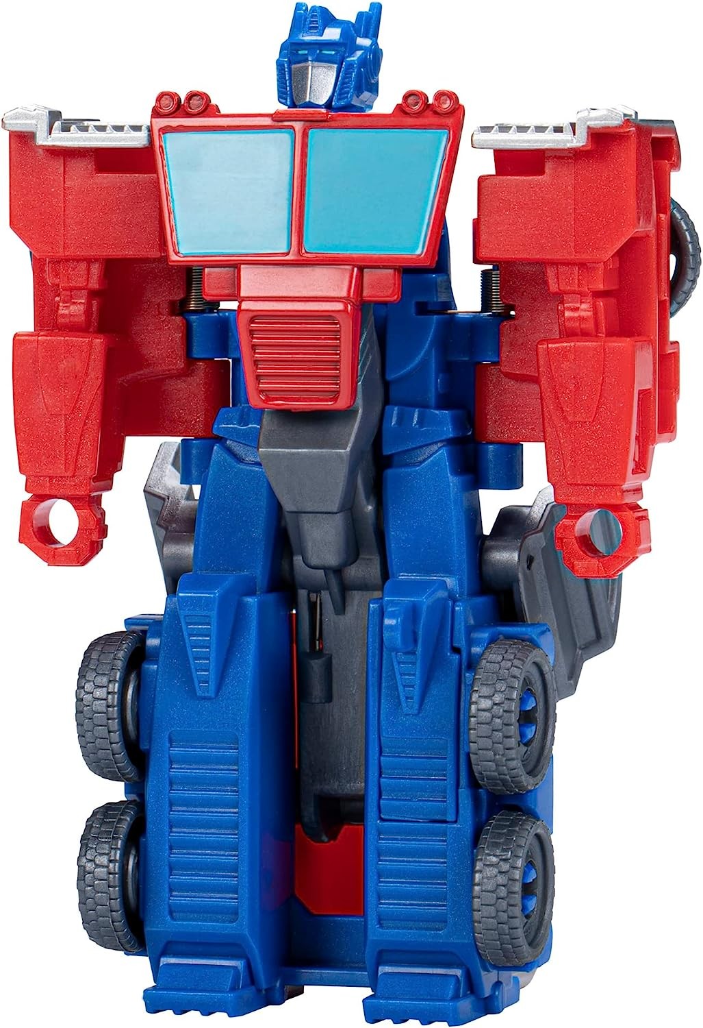 TRANSFORMERS EarthSpark 1-Step Flip Changer Optimus Prime Action Figure TRANSFORMERS EarthSpark 1-Step Flip Changer Optimus Prime Action Figure
