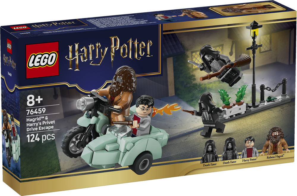 LEGO Harry Potter Hagrid & Harry\u2019s Privet Drive Escape 76459