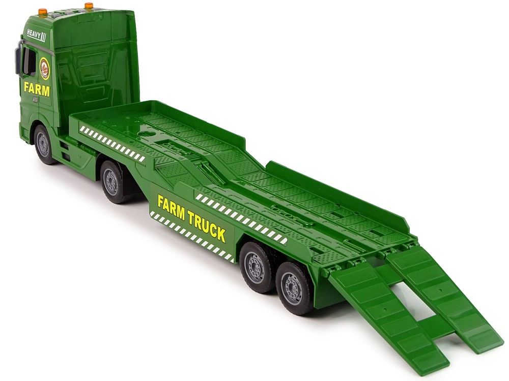 Farm Tractor Transporter with Light 1:12 - Toymaster - Fagan Toys