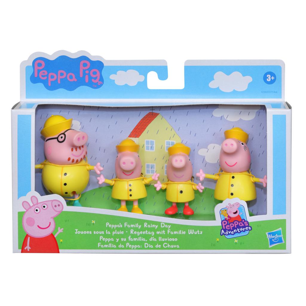 Peppa Pig Peppa’s Adventures Family Figure 4-Pack Toy Assortment -  - Fagan Toys