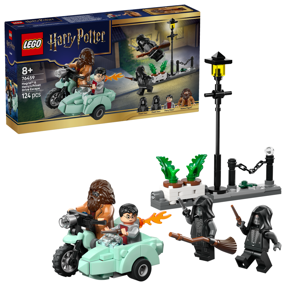 LEGO Harry Potter Hagrid & Harry’s Privet Drive Escape 76459 - Lego - Fagan Toys