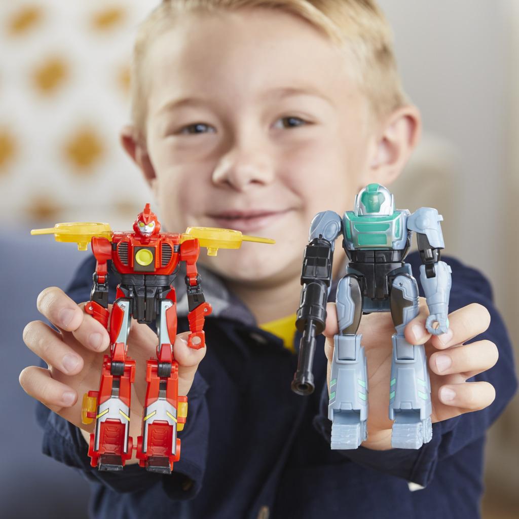 Transformers EarthSpark Cyber-Combiner Terran Twitch and Robby Malto - Toymaster - Fagan Toys