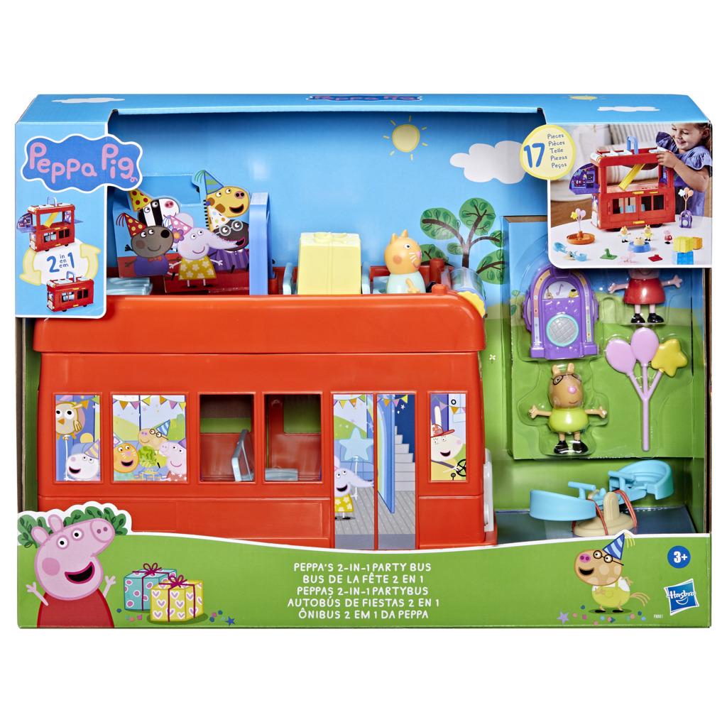 Peppa Pig Peppa’s 2-in-1 Party Bus - Toymaster - Fagan Toys