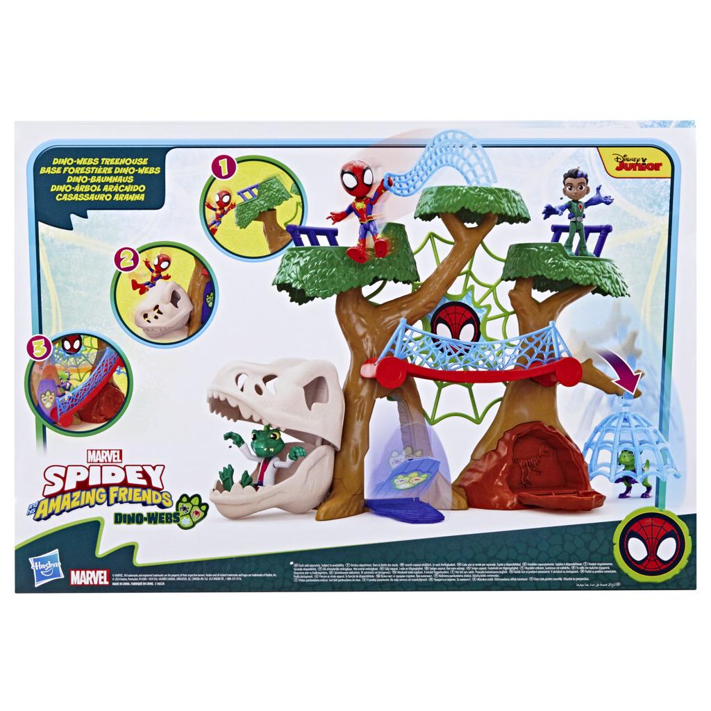 Marvel Spidey and His Amazing Friends Dino-Webs Treehouse - Toymaster - Fagan Toys