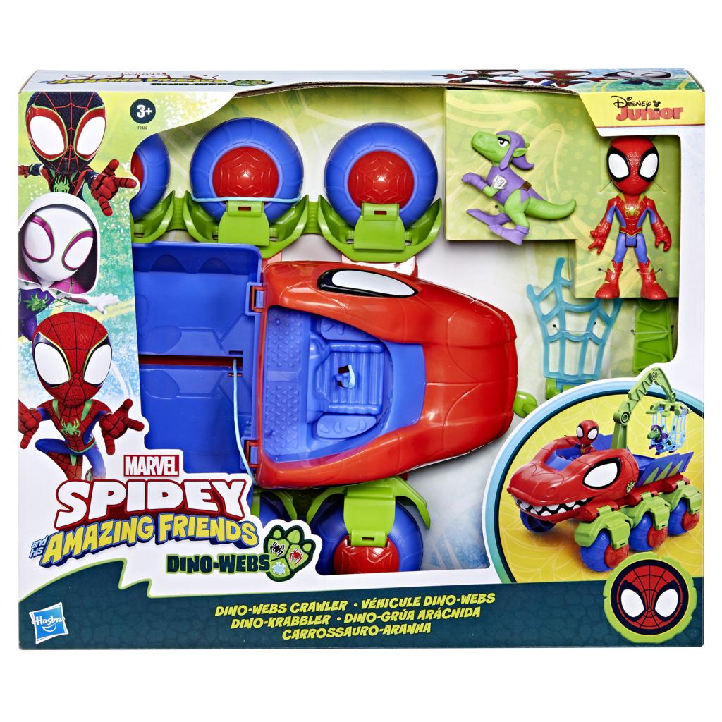 Marvel Spidey and His Amazing Friends Dino-Webs Crawler - Toymaster - Fagan Toys