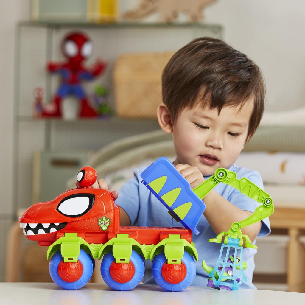 Marvel Spidey and His Amazing Friends Dino-Webs Crawler - Toymaster - Fagan Toys