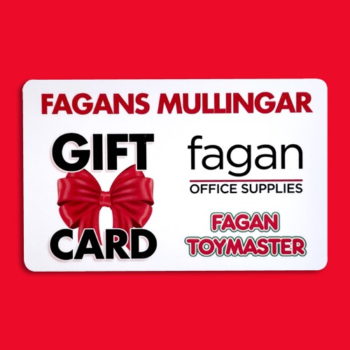 Fagan Toys Gift Card Fagans Mullingar Gift Voucher