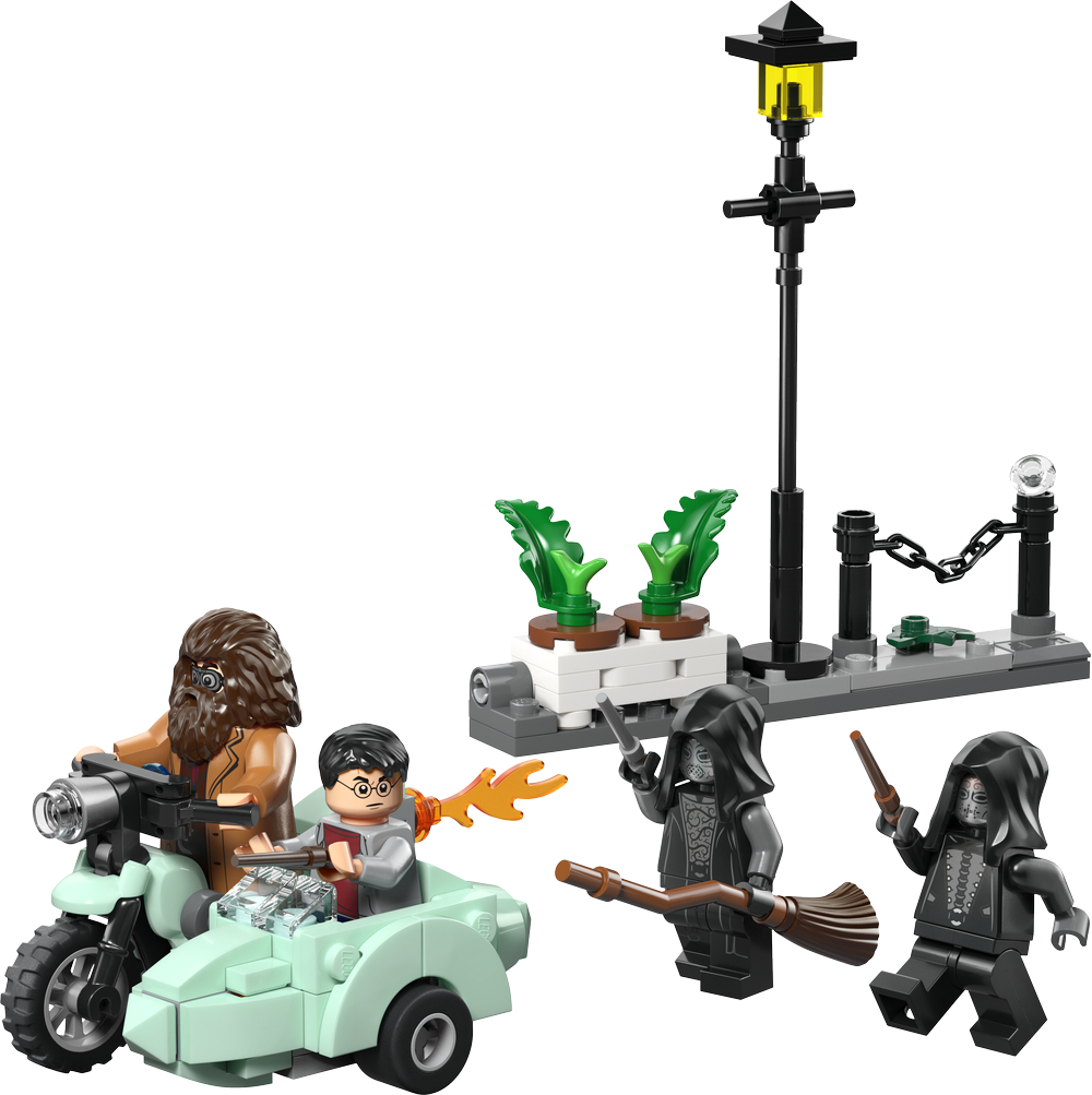 LEGO Harry Potter Hagrid & Harry\u2019s Privet Drive Escape 76459