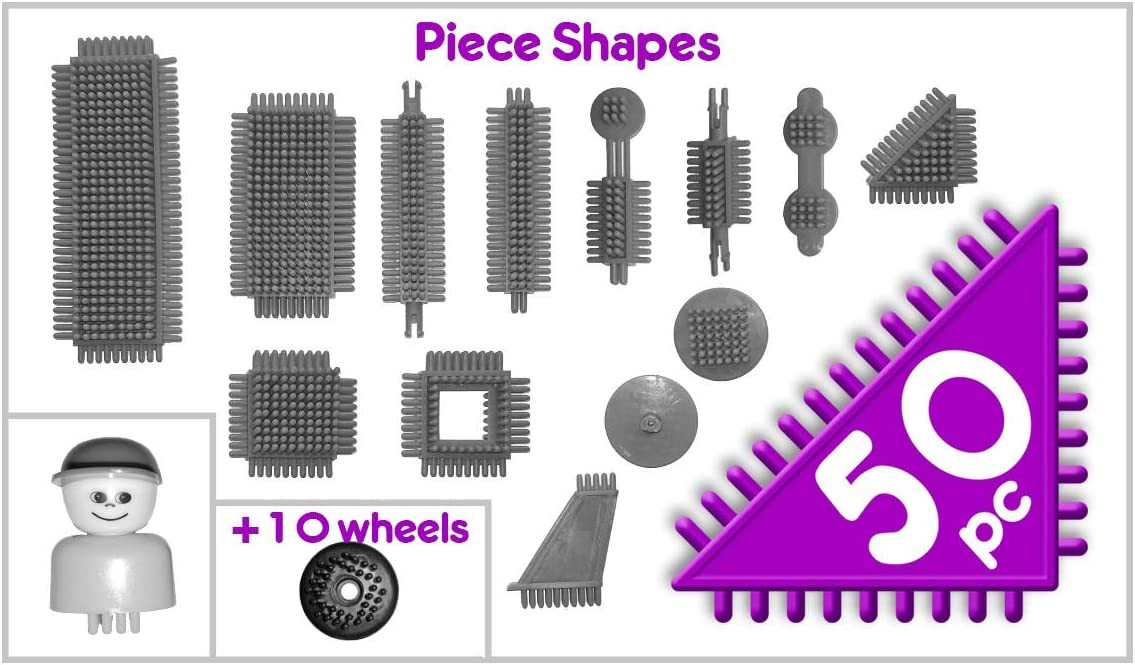 Fun Bricks, 50 Pc Stickle Bricks