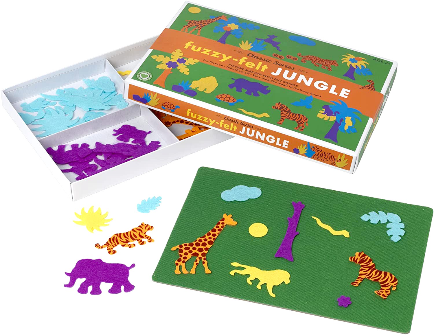 Fuzzy Felt Jungle, Creative Toy - Toymaster - Fagan Toys