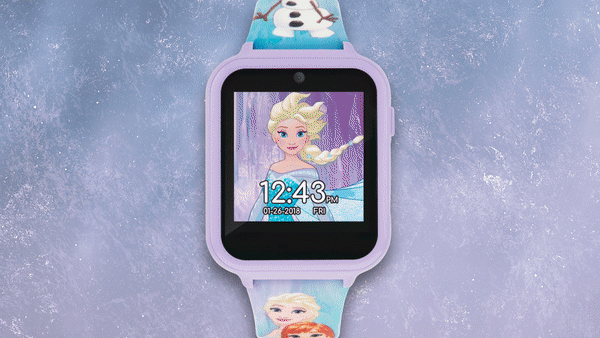 Frozen Printed Strap Interactive Watch