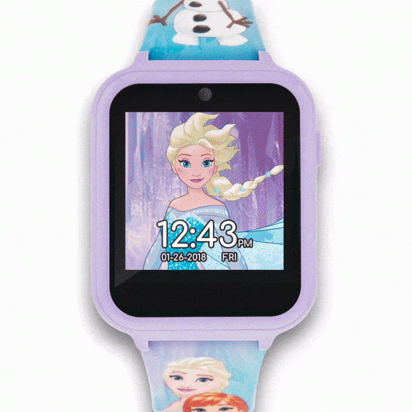 Frozen Printed Strap Interactive Watch