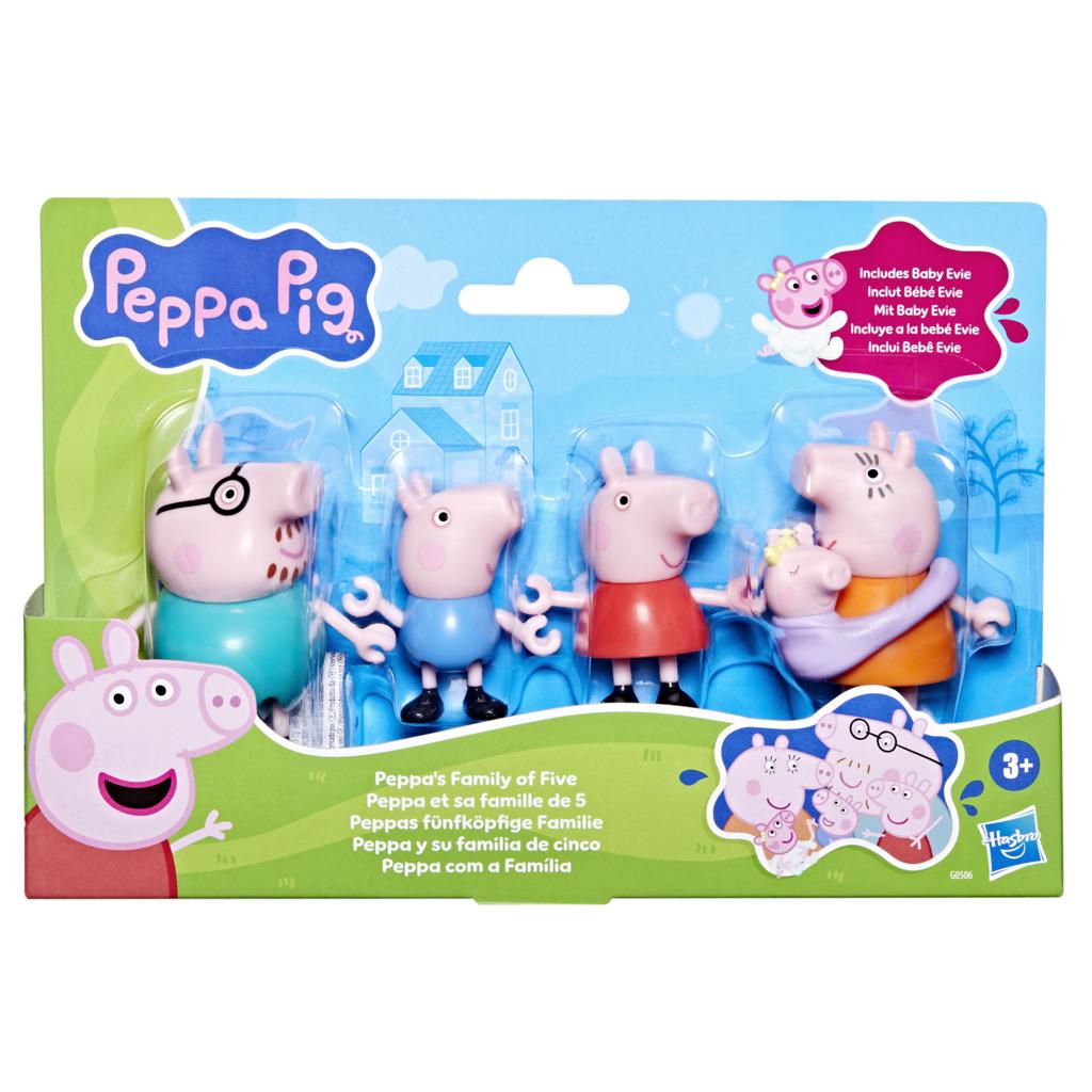 Peppa Pig Peppa's Family of Five - Toymaster - Fagan Toys