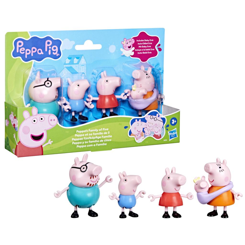 Peppa Pig Peppa's Family of Five - Toymaster - Fagan Toys