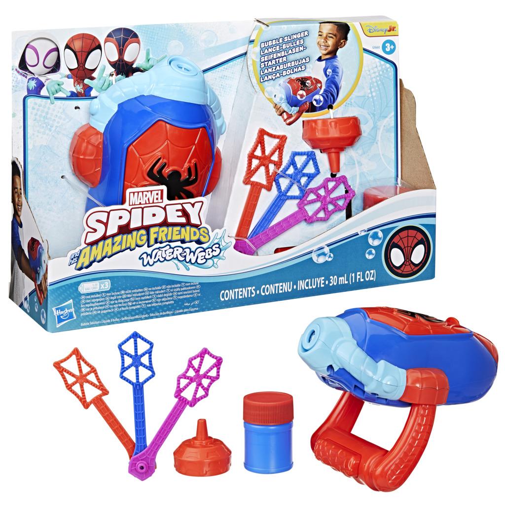 Marvel Spidey and His Amazing Friends Water-Webs Bubble Slinger - Toymaster - Fagan Toys