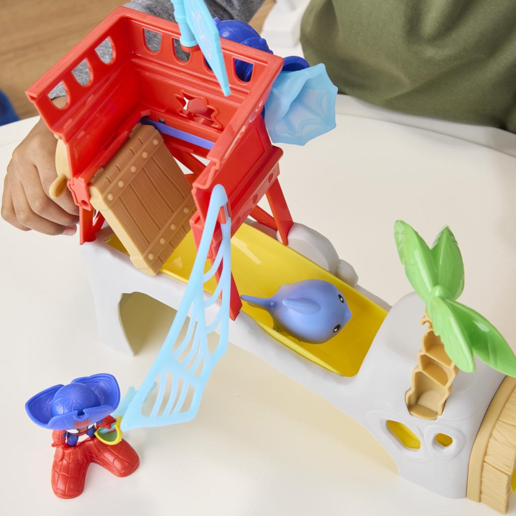 Marvel Spidey and his Amazing Friends Toys Water-Webs Spidey Island - Toymaster - Fagan Toys