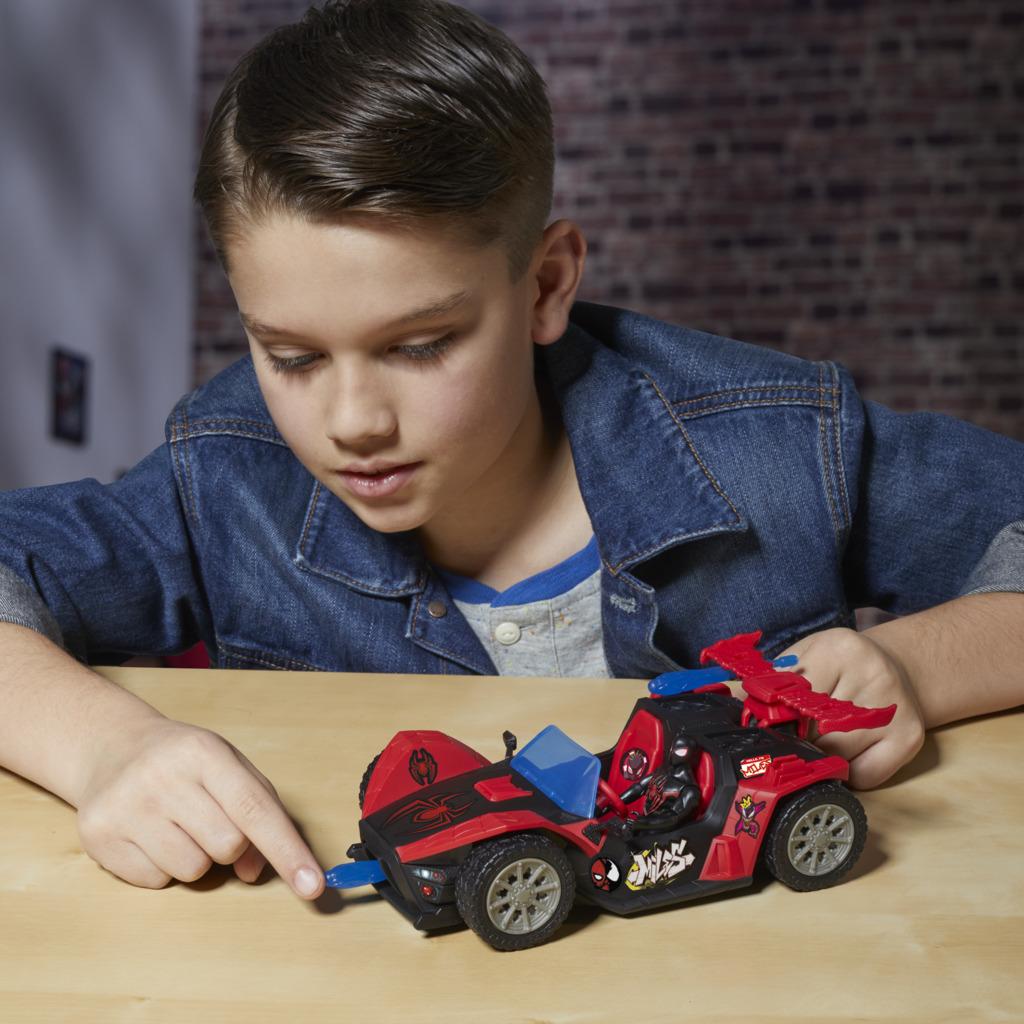 Marvel Spider-Man VenomVersus Epic World of Action Miles Morales Remix Blast Racer - Toymaster - Fagan Toys