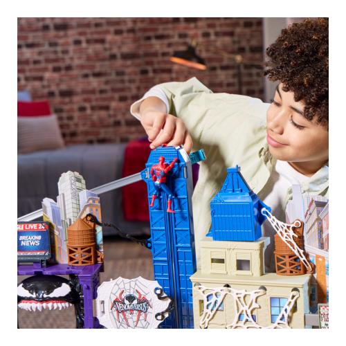 Marvel Spider-Man VenomVersus Web Slinging City Playset - Toymaster - Fagan Toys