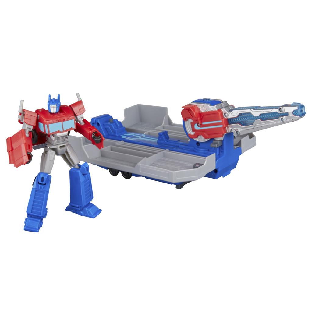 Transformers EarthSpark Optimus Prime Battle Trailer - Toymaster - Fagan Toys