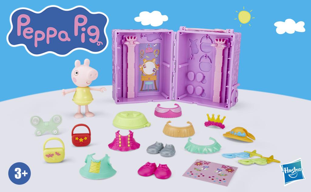 Peppa Pig Peppa's Dress-Up Wardrobe - Toymaster - Fagan Toys