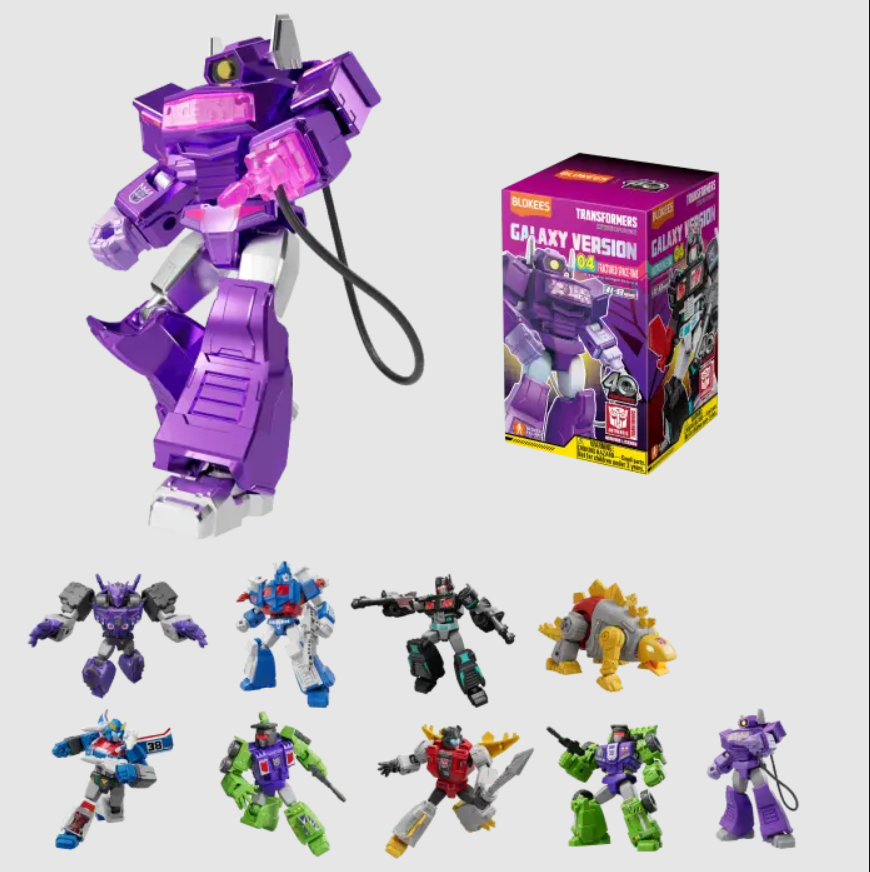 Blokees Figures Transformers Galaxy Version 04 Fractured Space-Time - Toymaster - Fagan Toys