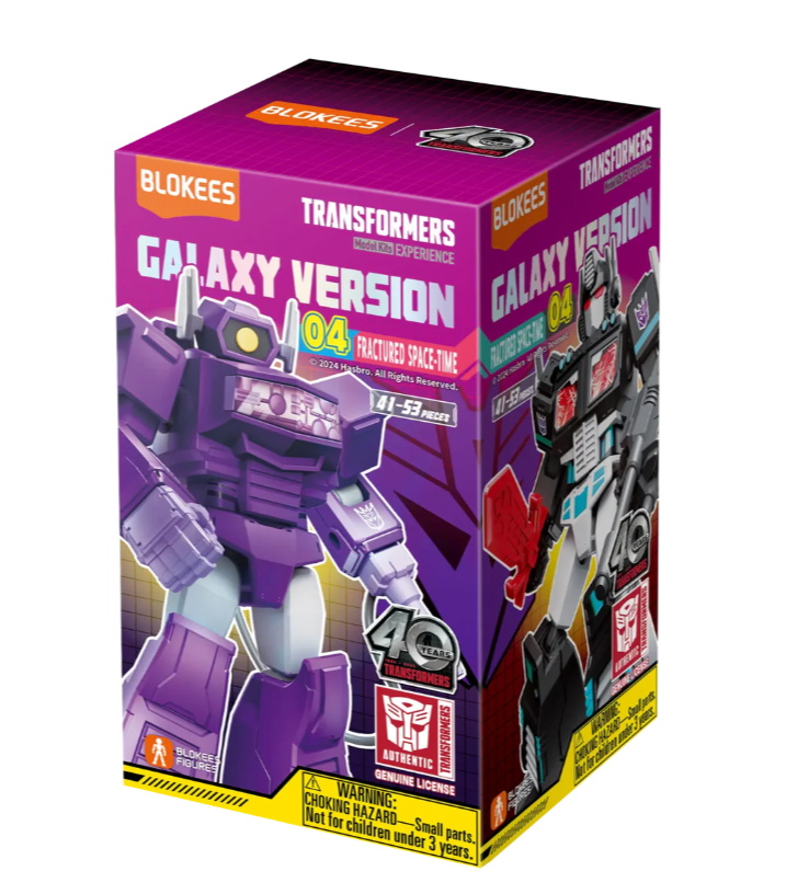 Blokees Figures Transformers Galaxy Version 04 Fractured Space-Time - Toymaster - Fagan Toys