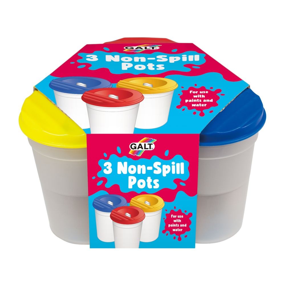 Galt 3 Non-Spill Pots - GALT - Fagan Toys