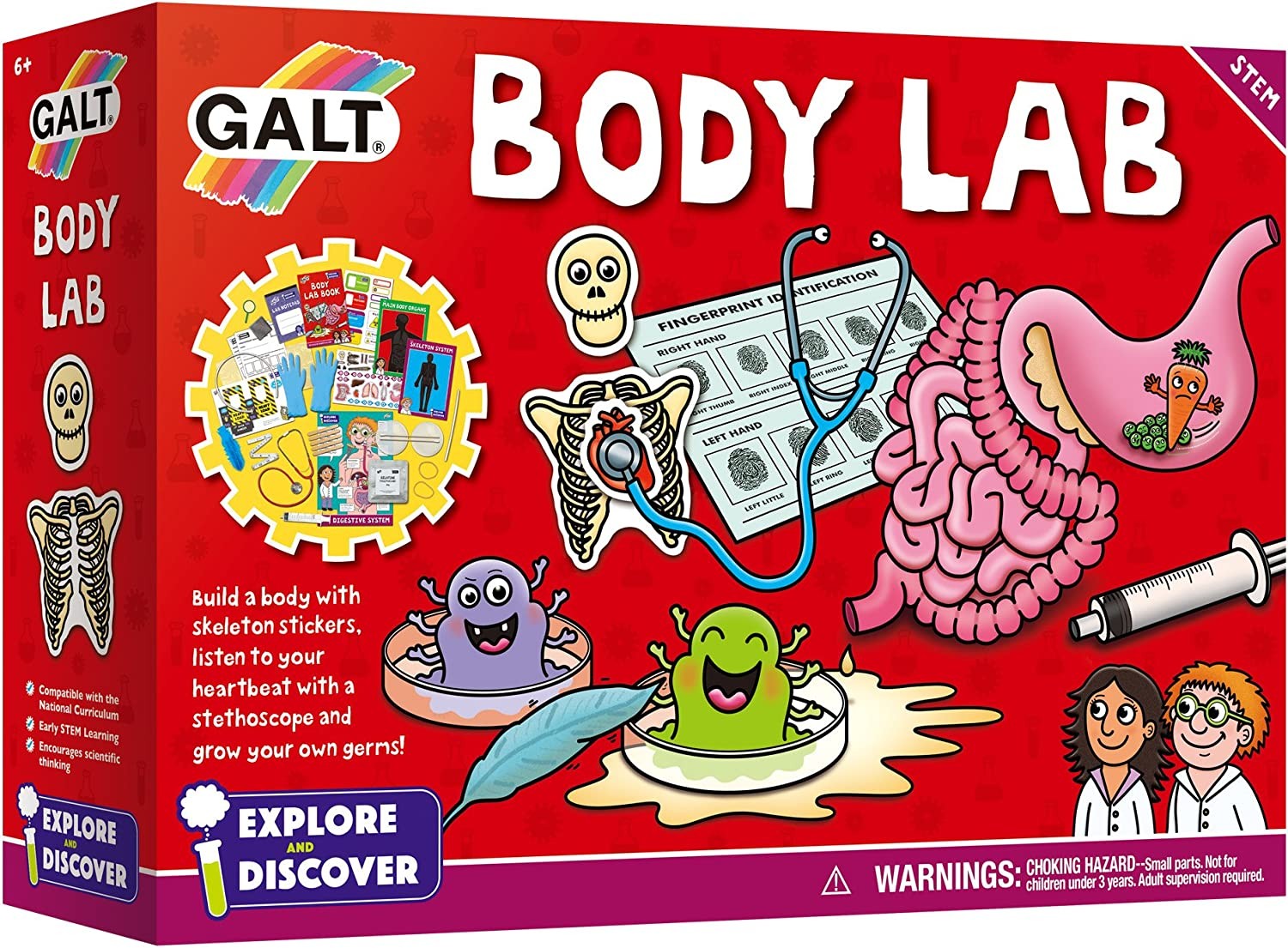 Galt Body Lab, Biology Science Kit - Toymaster - Fagan Toys