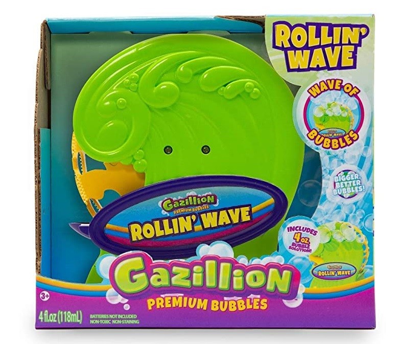 Gazillion Bubbles Rollin Wave Bubble Machine Gazillion Bubbles Rollin Wave Bubble Machine