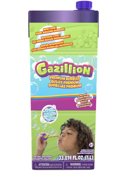 Gazillion Premium Bubble Solution 1 Litre - Toymaster - Fagan Toys