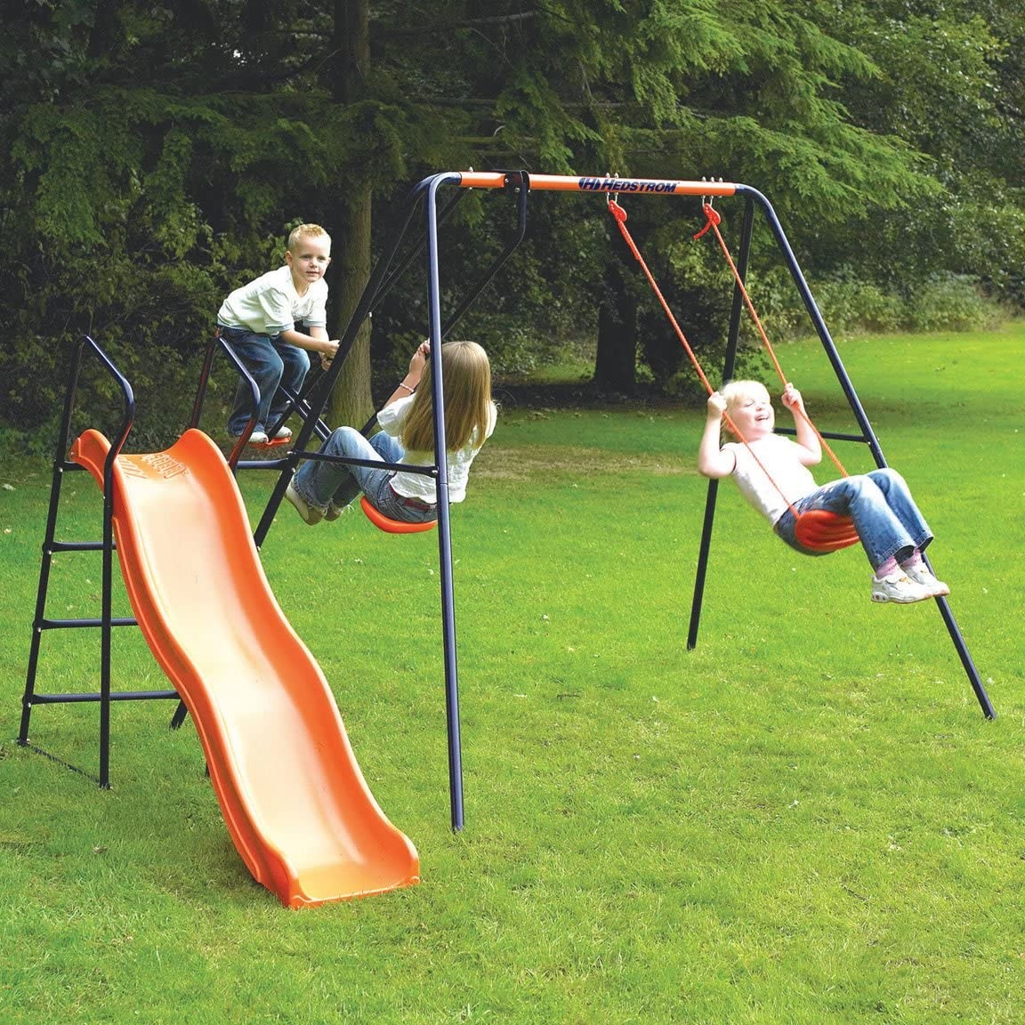 Hedstrom Saturn Swing, SeeSaw & Slide Set Hedstrom Saturn Swing, SeeSaw & Slide Set
