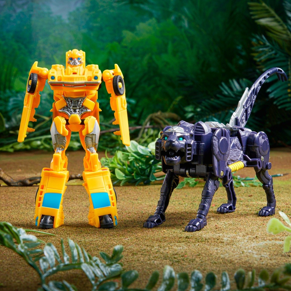 Transformers: Rise of the Beasts 2-Pack Bumblebee & Snarlsaber Figure