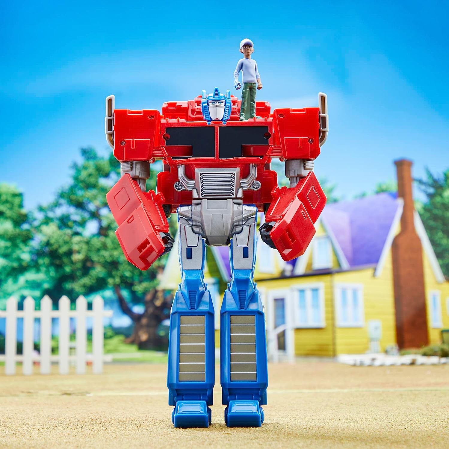 Transformers: EarthSpark Spin Changer Optimus Prime Transformers: EarthSpark Spin Changer Optimus Prime