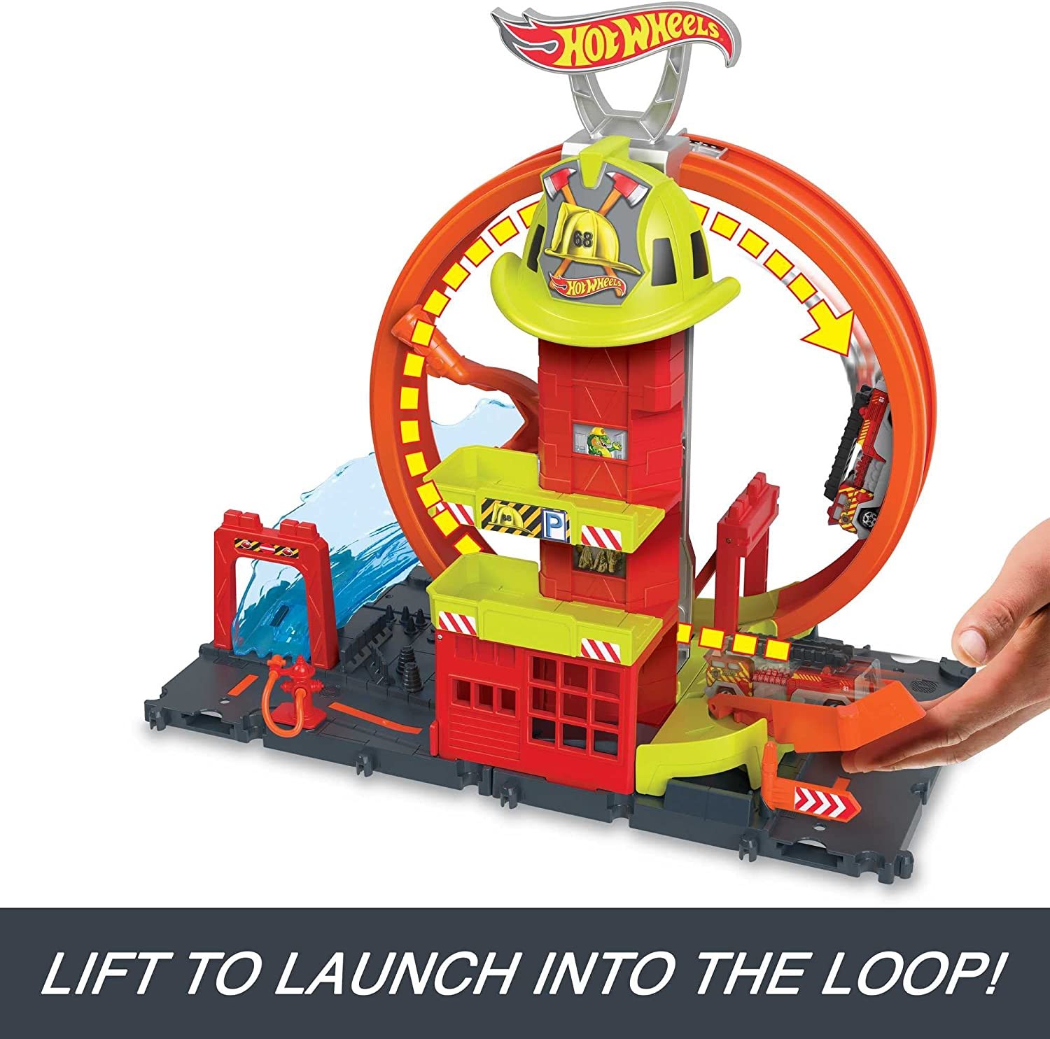 Hot Wheels City Super Fire Station