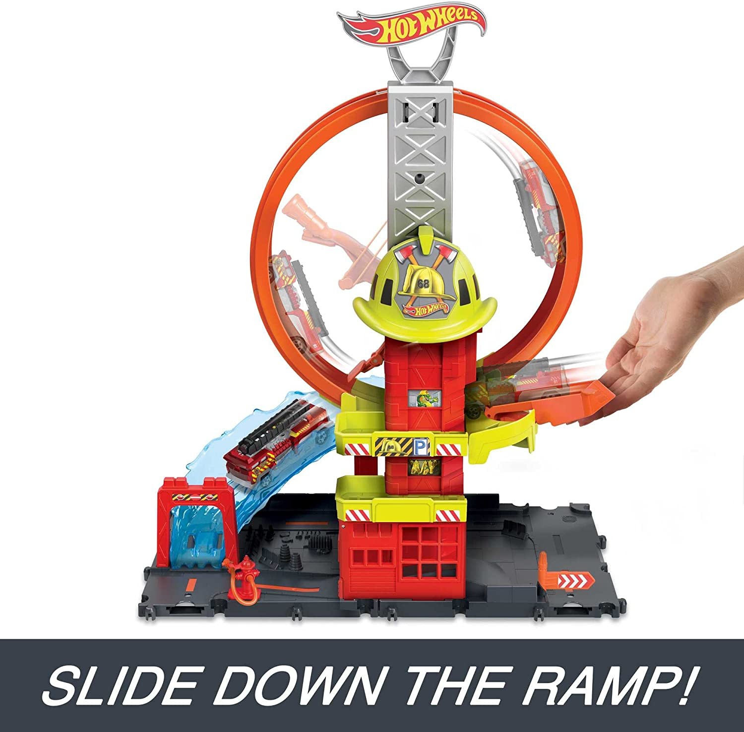 Hot Wheels City Super Fire Station