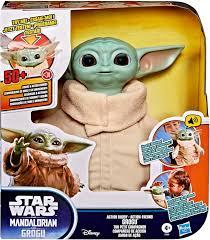 Star Wars: The Mandalorian and Grogu Action Buddy Grogu Interactive Toy -  - Fagan Toys
