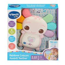 VTech Rainbow Colours Axolotl Teether - VTech - Fagan Toys