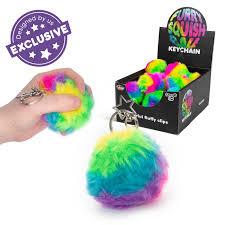 Scrunchems Furry Squish Ball Keychain -  - Fagan Toys