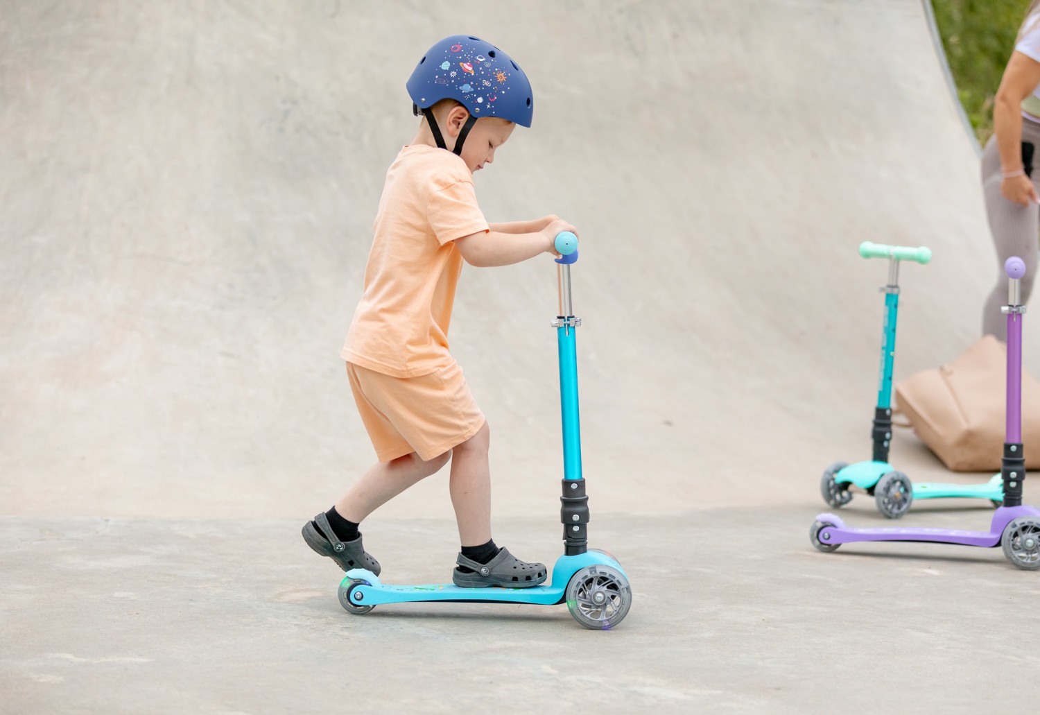 Dinosaur - Teeny Fold 3 Wheel Scooter - Toymaster - Fagan Toys